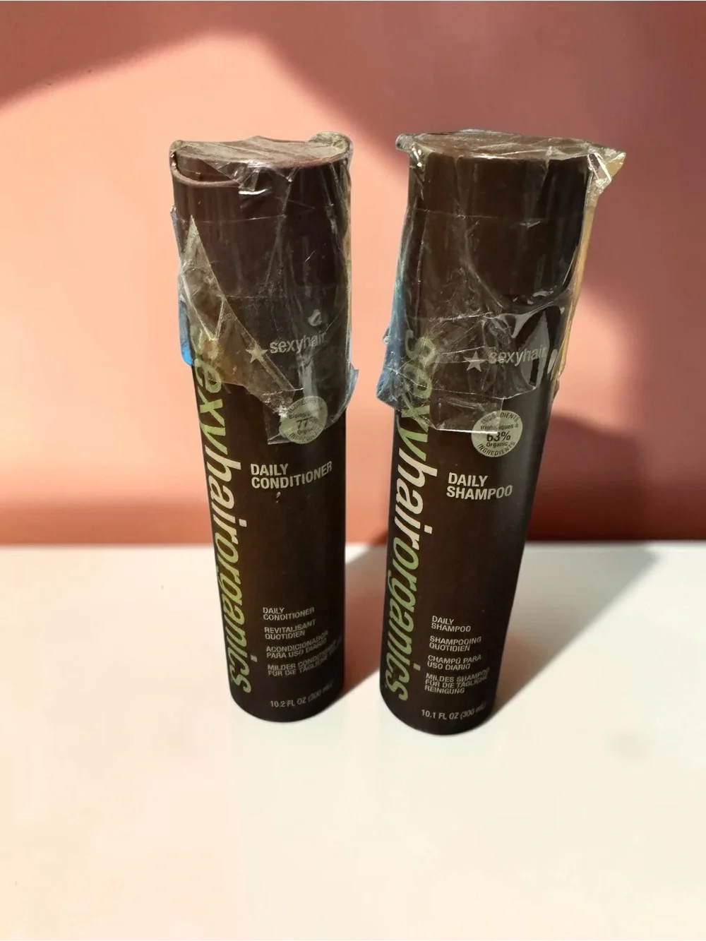 Sexy Hair Organics Daily Shampoo & Conditioner Duo 10 oz – NEW